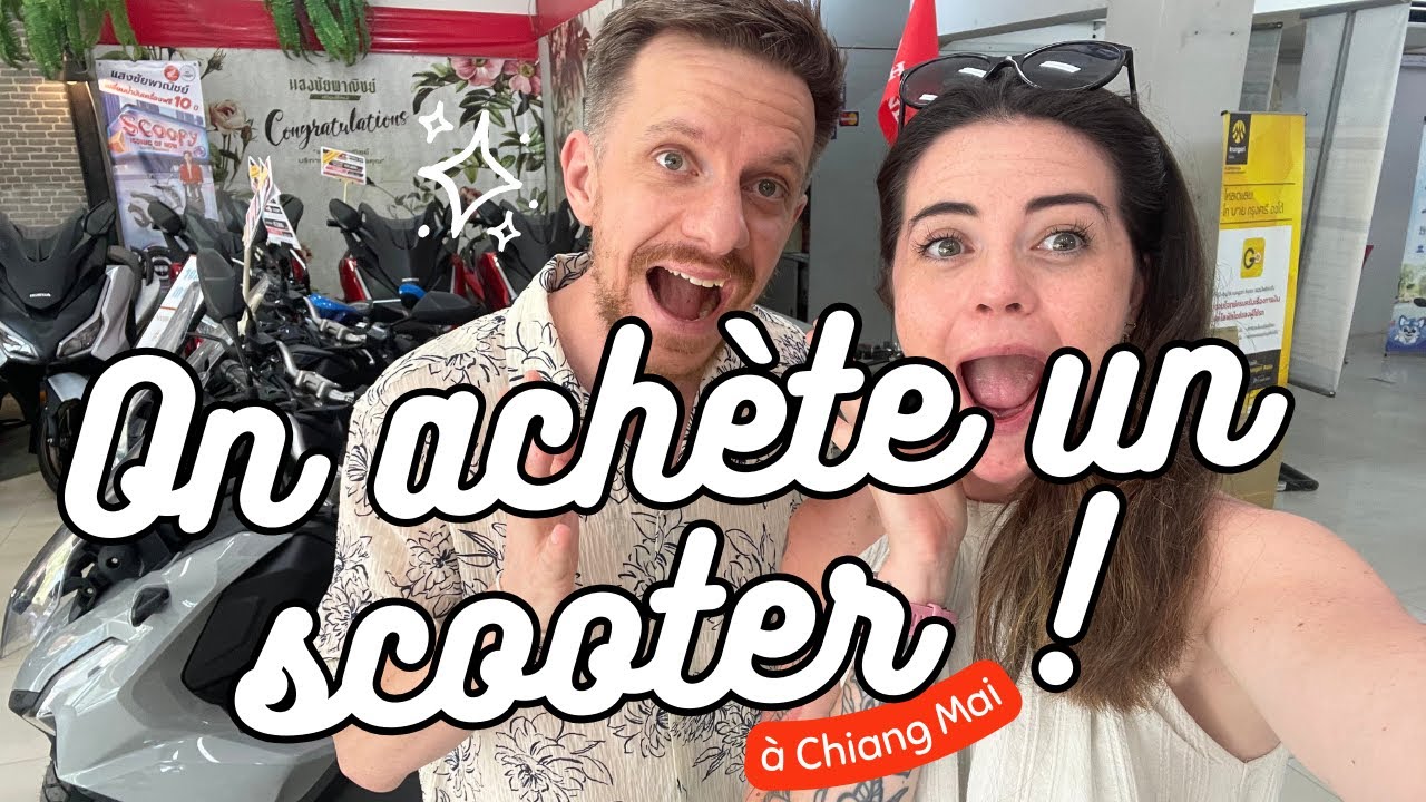 On achète un scooter Honda à Chiang Mai (Et on fait des pancakes japonais incroyables...)