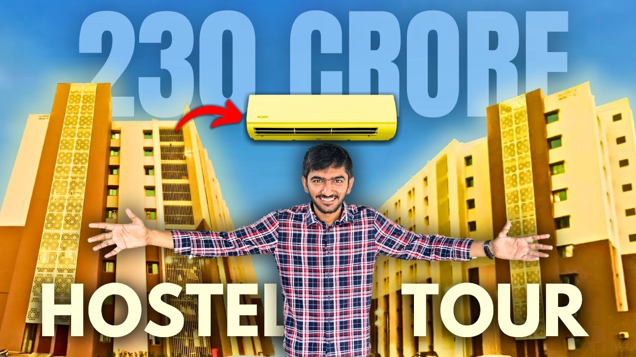 Inside the 5 star hostel room in IIT Kharagpur 🔥 | A.C. Hostels for MTech. /MSc. students