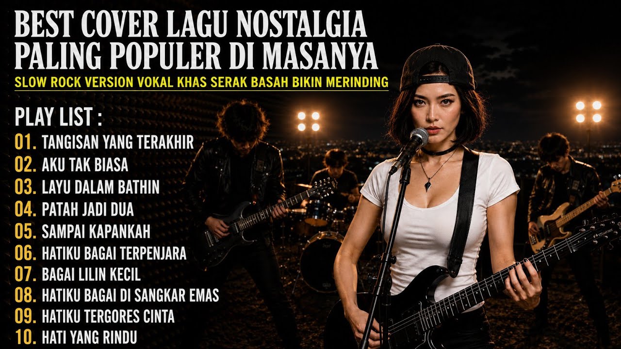 BEST COVER ALDA RISMA - NAFA URBACH | Versi Rock | Vokal Serak Basah | Paling Hits