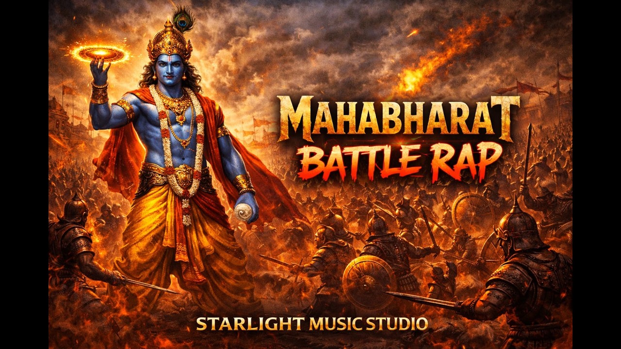 Mahabharat Battle Rap | Epic Kurukshetra War Rap Song | Starlight Music Studio