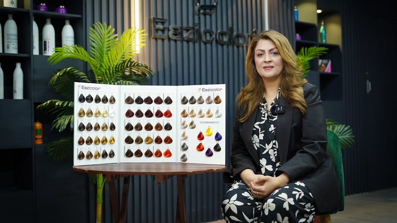 Eazicolor Shade Card | How To Read Eazicolor Shade Card Properly