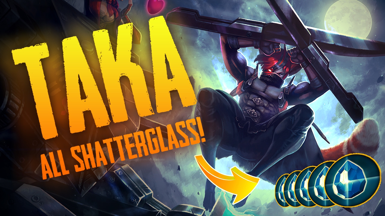 Vainglory - Breaking the Meta EP 53: ALL SHATTERGLASS!! Taka |CP| Gameplay [2.1]