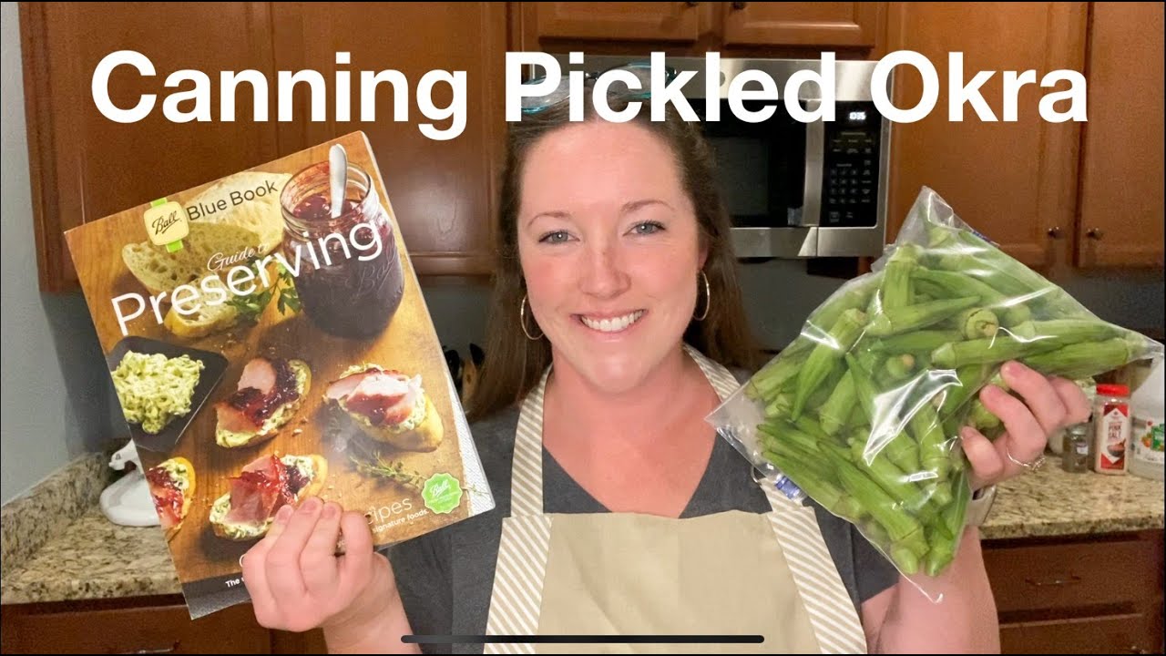 Learn how to can pickled okra! | Water Bath Canning