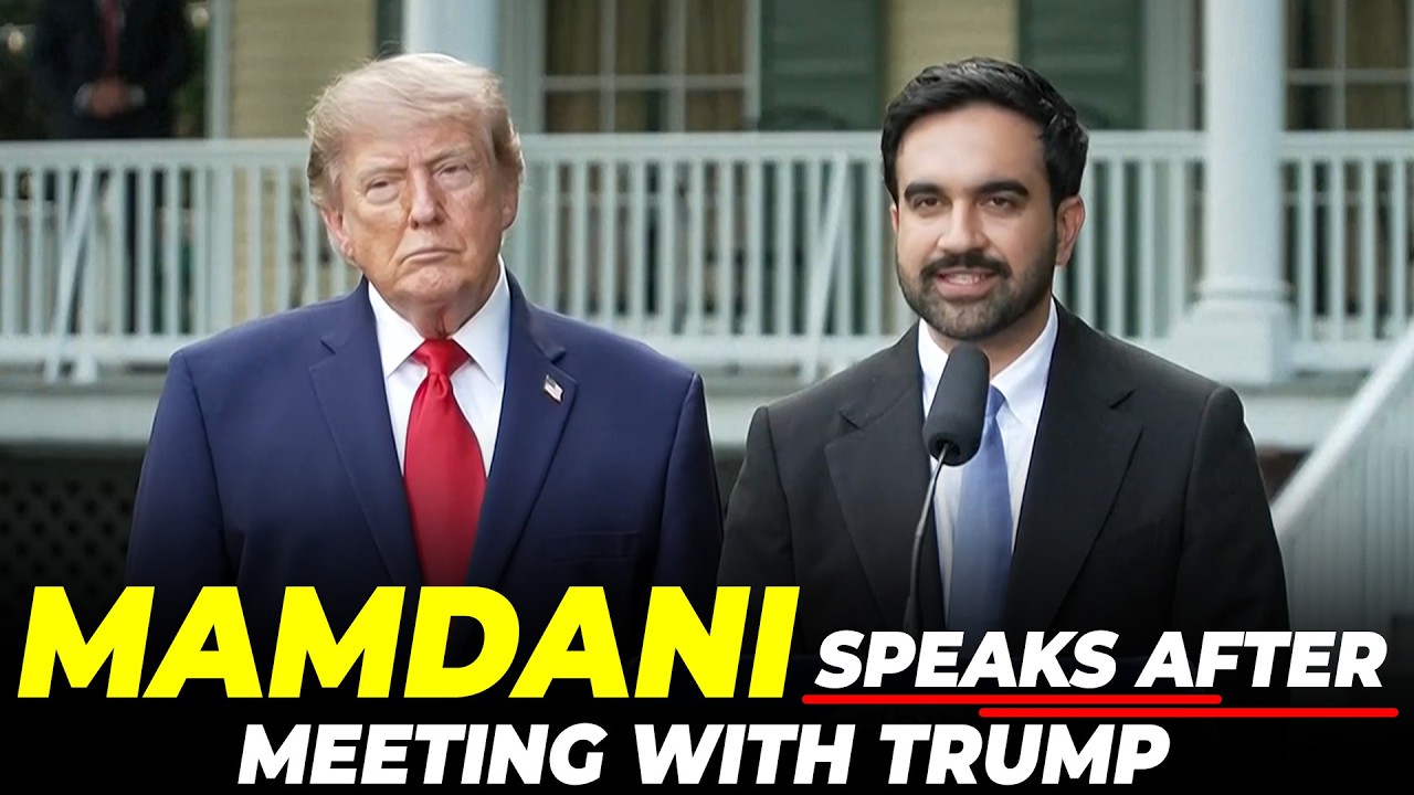 WATCH LIVE: NYC Mayor Mamdani speaks to media after meeting with Trump in New York City