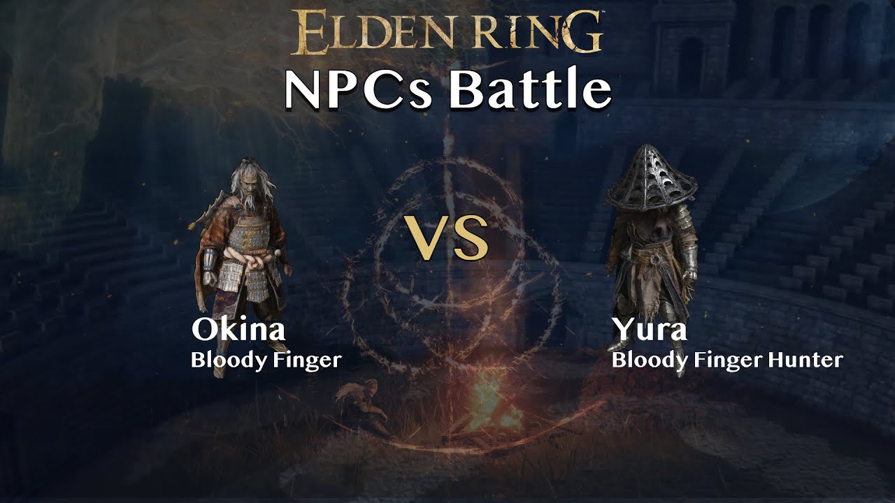 【Battle】Okina vs Yura【NPCs】