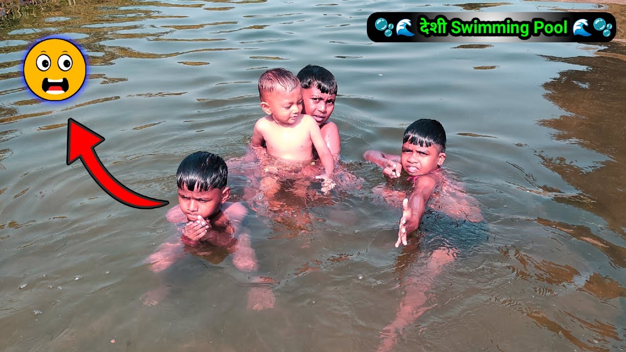 Desi Swimming Pool 🌊🫧🤗 Swim 🥰 DEEMEE VLOGS #swimmingpool #river #vlog #blogger 