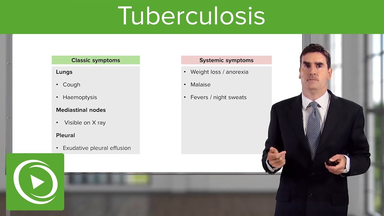 Tuberculosis: Pathogenesis, Diagnosis & Treatment – Respiratory Medicine | Lecturio