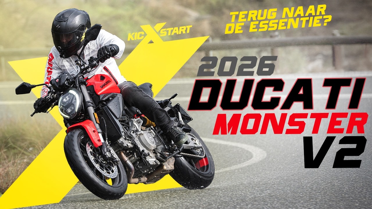2026 Ducati Monster V2 | Nieuw blok, nieuw elan?