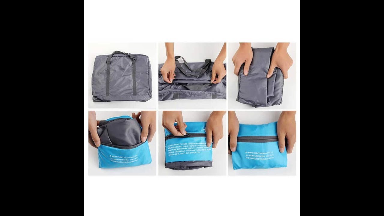 Foldable Travel Bag - How to fold and unfold | Unique Travel Gift | Bigsmall.in