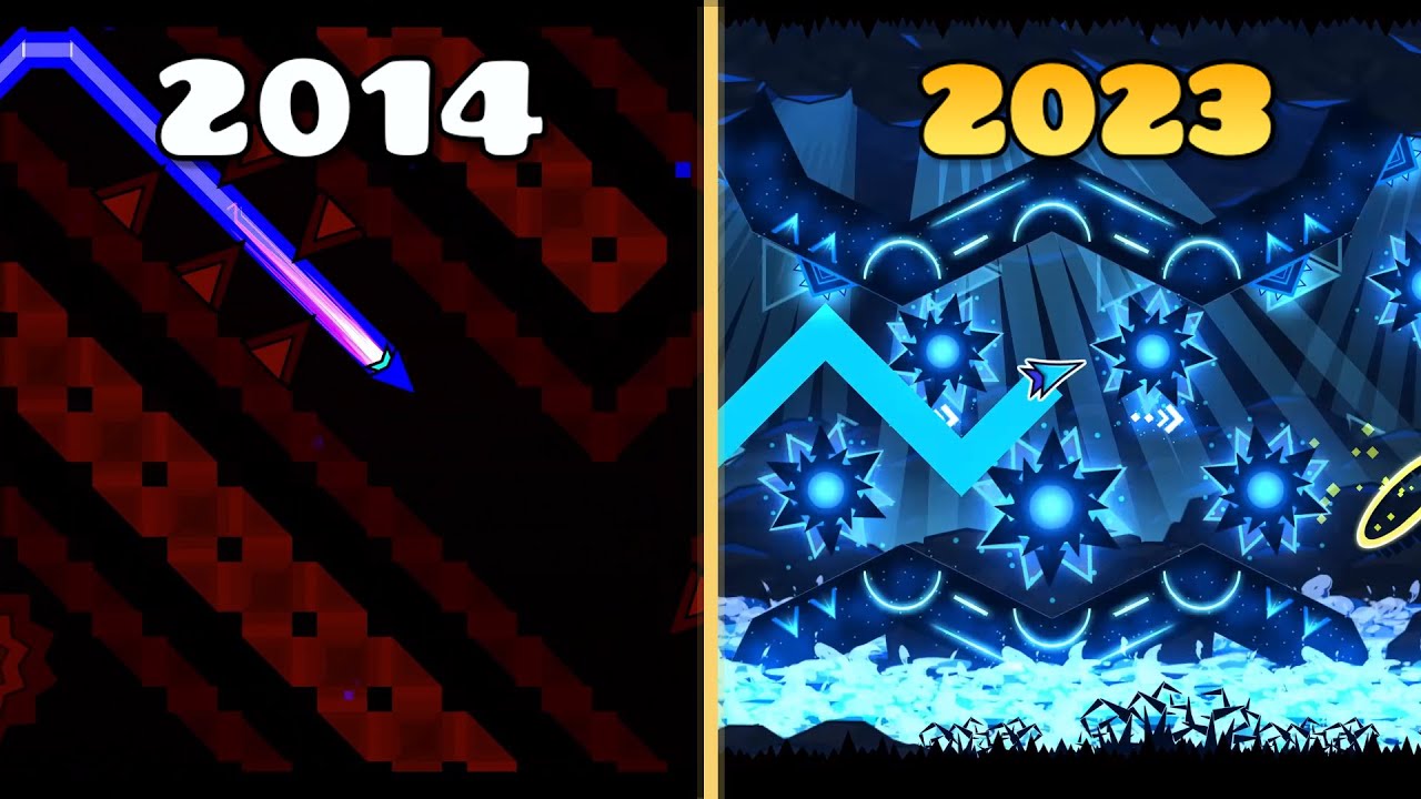 Geometry Dash's HARDEST Nine Circles of Every Year