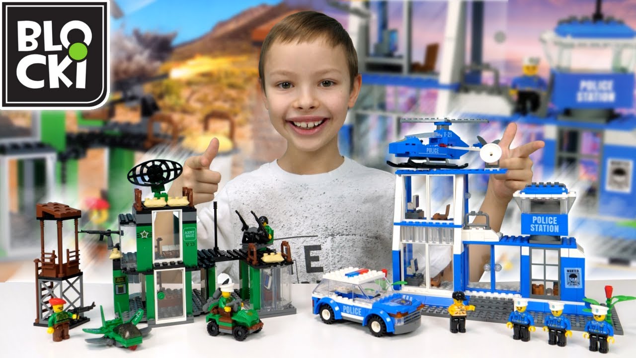 Klocki Blocki - Posterunek policji i Baza wojskowa