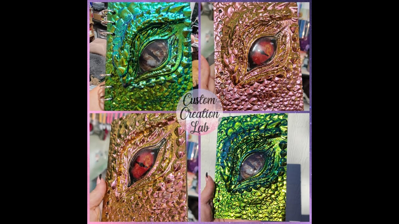 Realistic Dragon Eye Journal