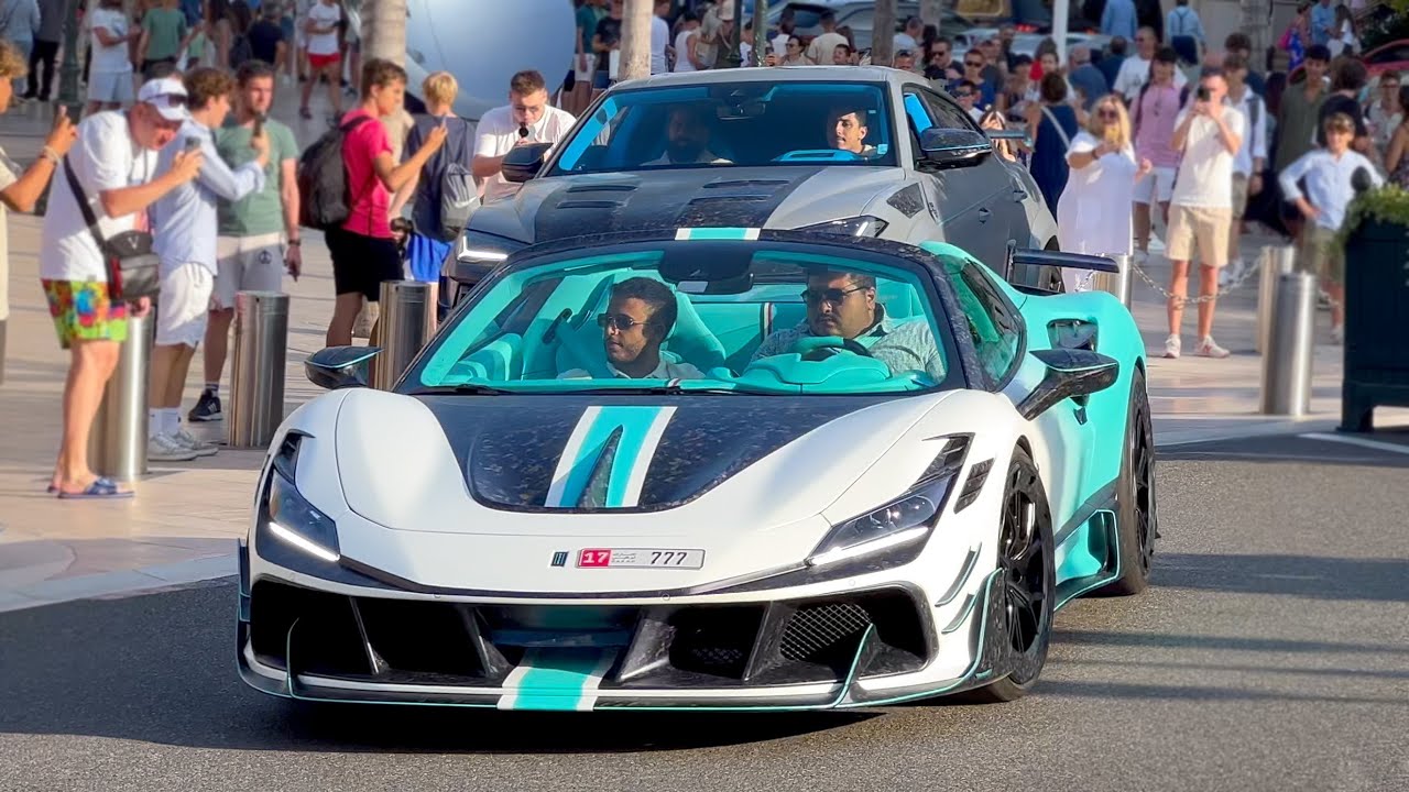 BILLIONAIRE LIFESTYLE MONACO - Ferrari F8XX, SF90, 599 GTO, 812 SF, 458 Speciale, Urus Venatus