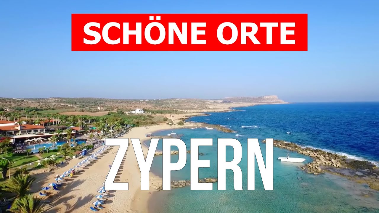 Zypern Reise | Str&auml;nde, Landschaften, Resorts, Meer, Natur, St&auml;dte | 4k Video | Zypern Von Oben
