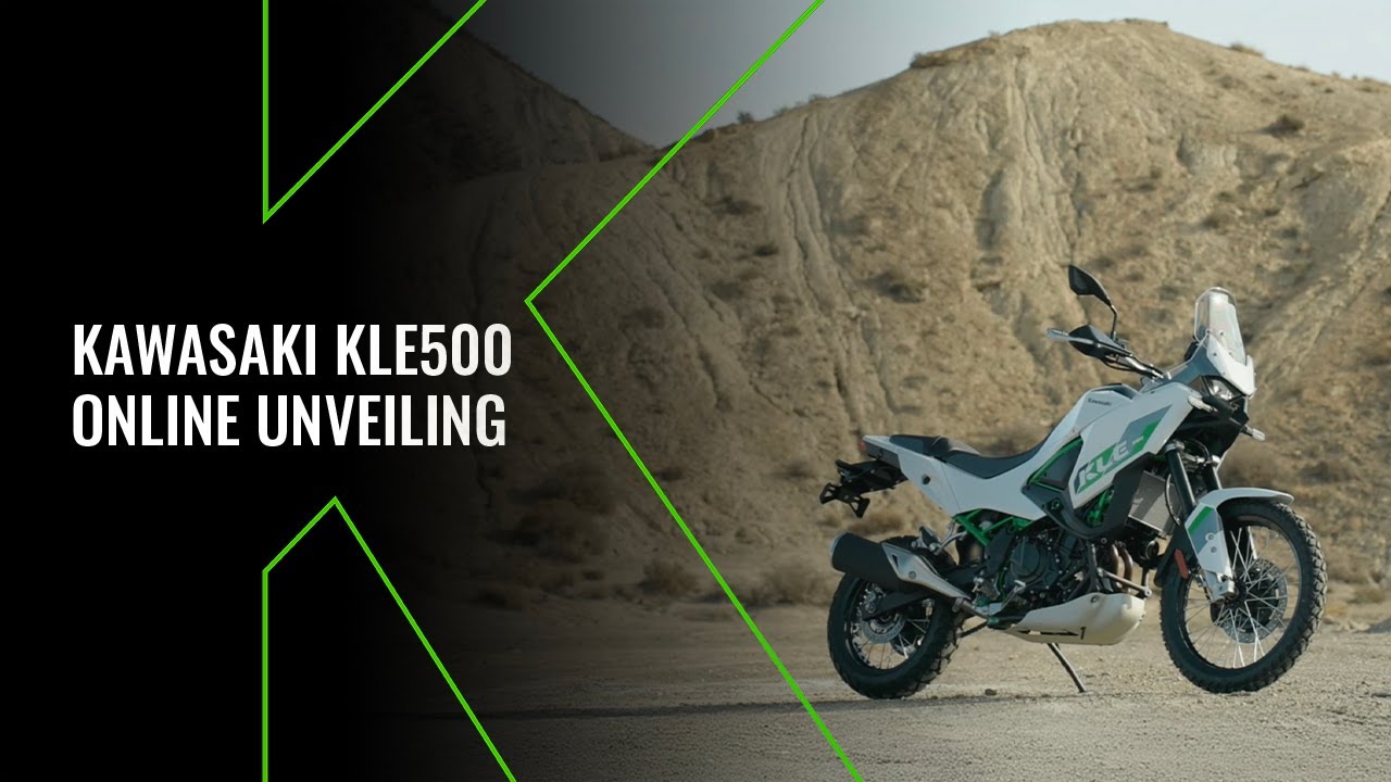 New Kawasaki KLE500 Unveiling