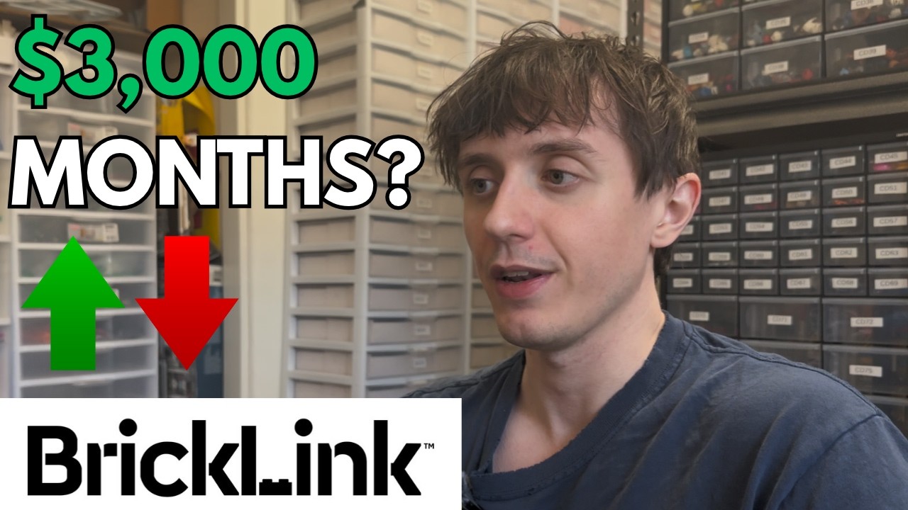 3000 $ В МЕСЯЦ НА ПРОДАЖЕ ПОДЕРЖАННОГО LEGO? (ПРОДАЖИ ЗА СЕНТЯБРЬ + 3-Й КВАРТАЛ НА BRICKLINK / BR...
