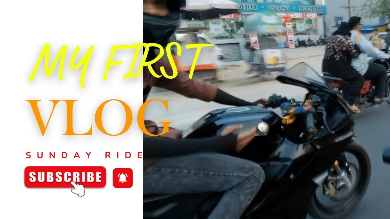 First vlog Sunday ride first. @devamotovlog