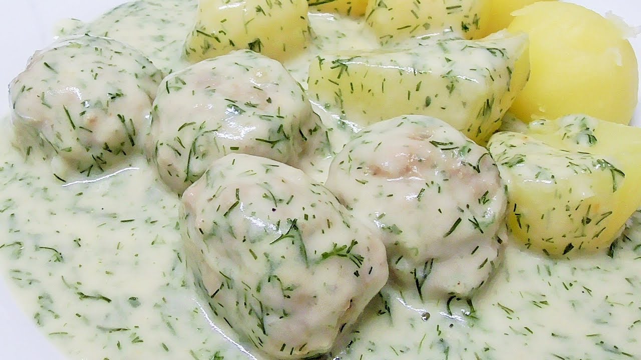 Pulpety miesne w sosie koperkowym / Kasia ze slaska gotuje