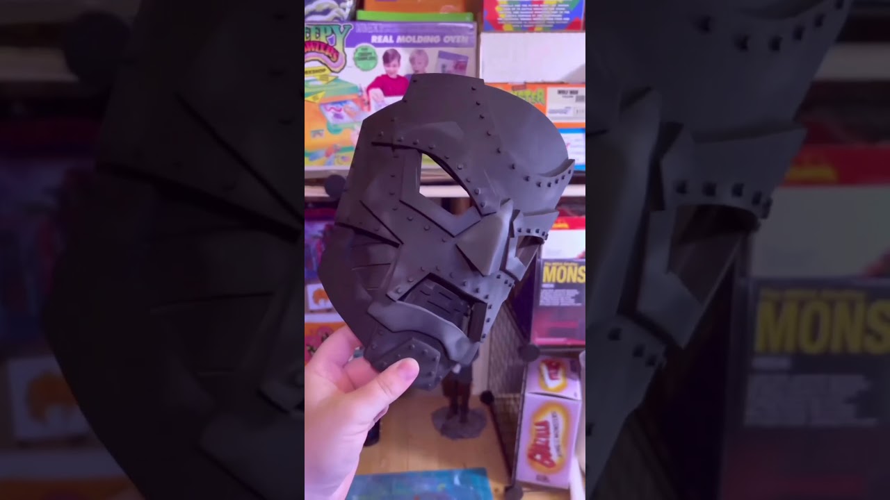 Dr. Doom EVA foam mask! Thanks to 