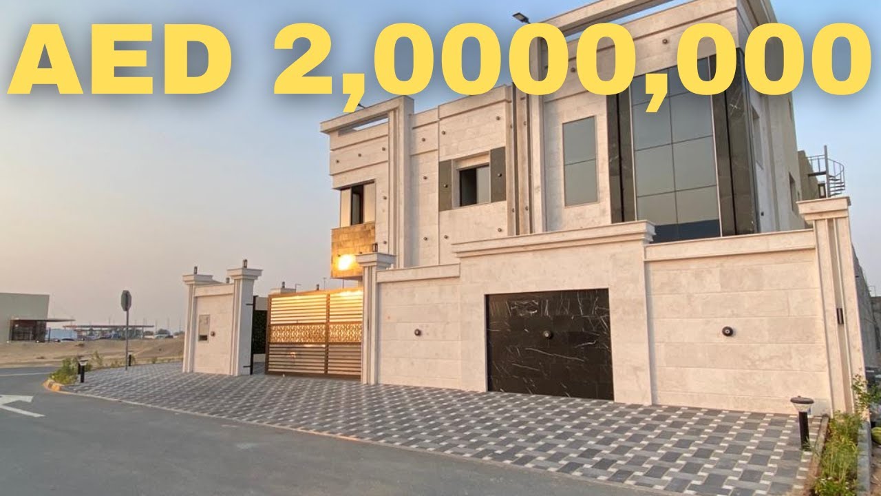 6 Bedroom  Corner Villa For Sale  In Al Yasmeen Ajman UAE @AjmanPropertiesofficial