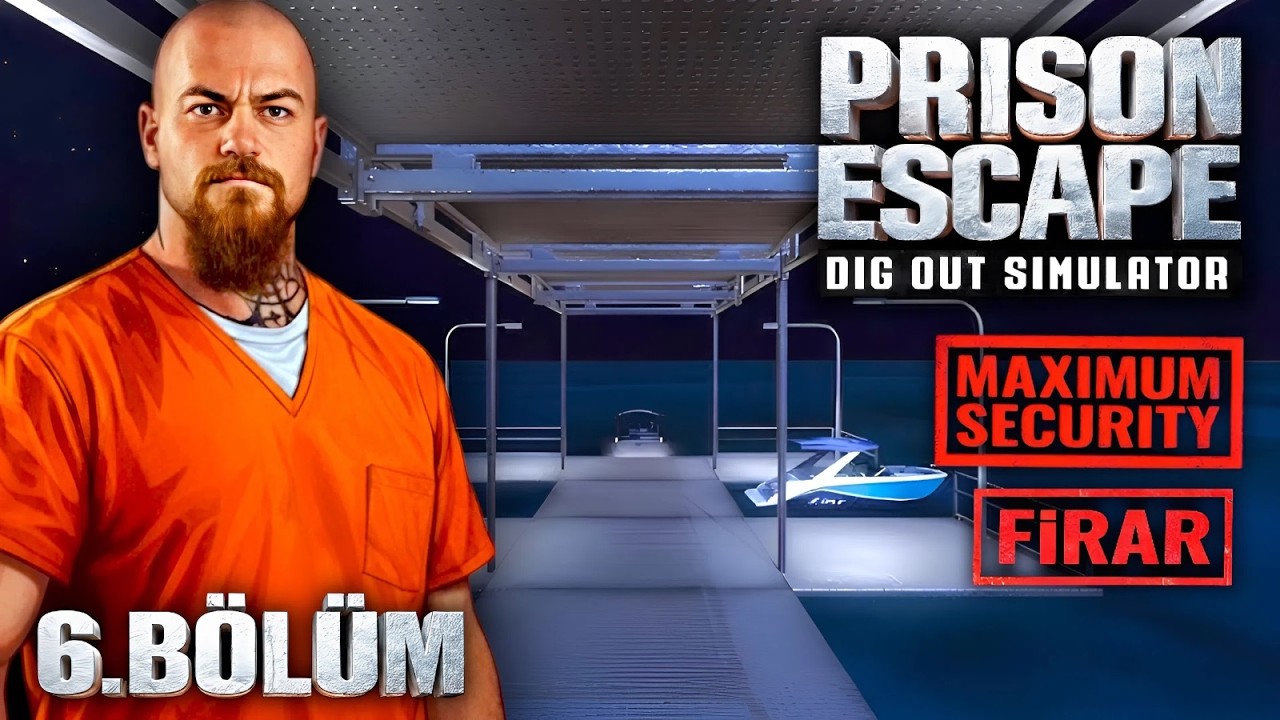 KAÇIYORUUUUMMMM | PRISON ESCAPE SIMULATOR : DIG OUT | 6.BÖLÜM