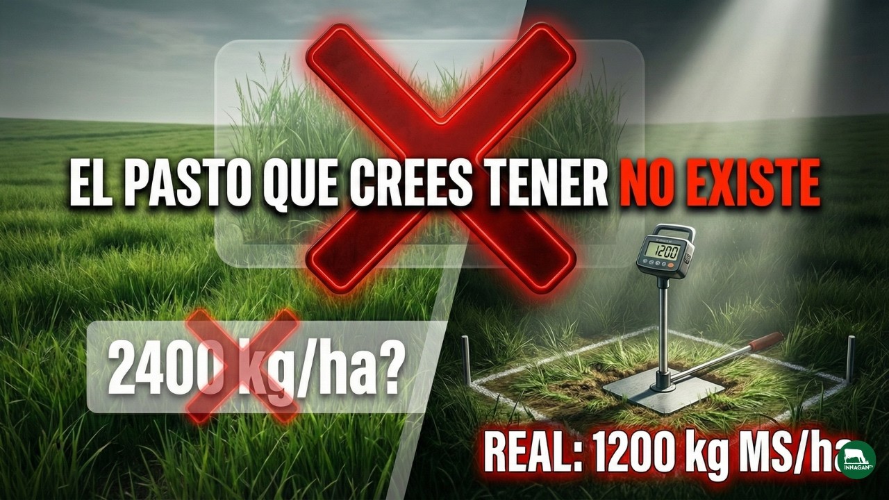 El pasto que crees tener no existe.