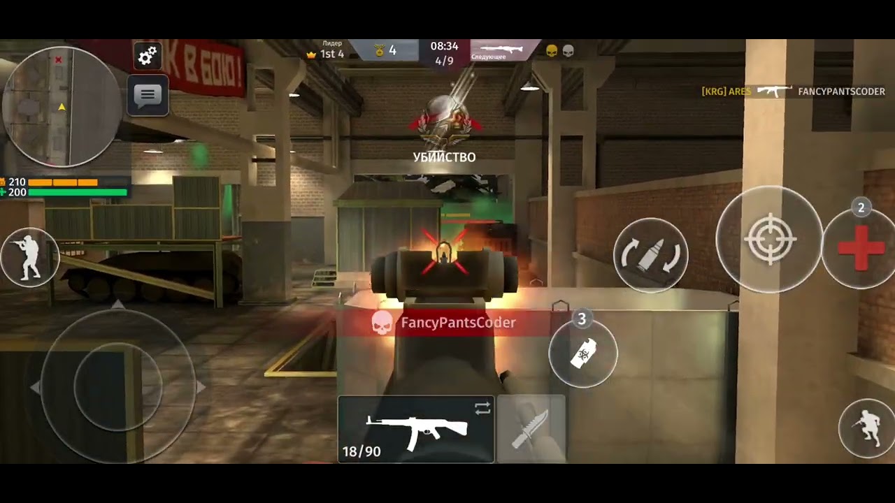 WW_2. Режим Гонка вооружения. Карта Ангар #автошот #gameplay #втораямировая #мобильнаяигра