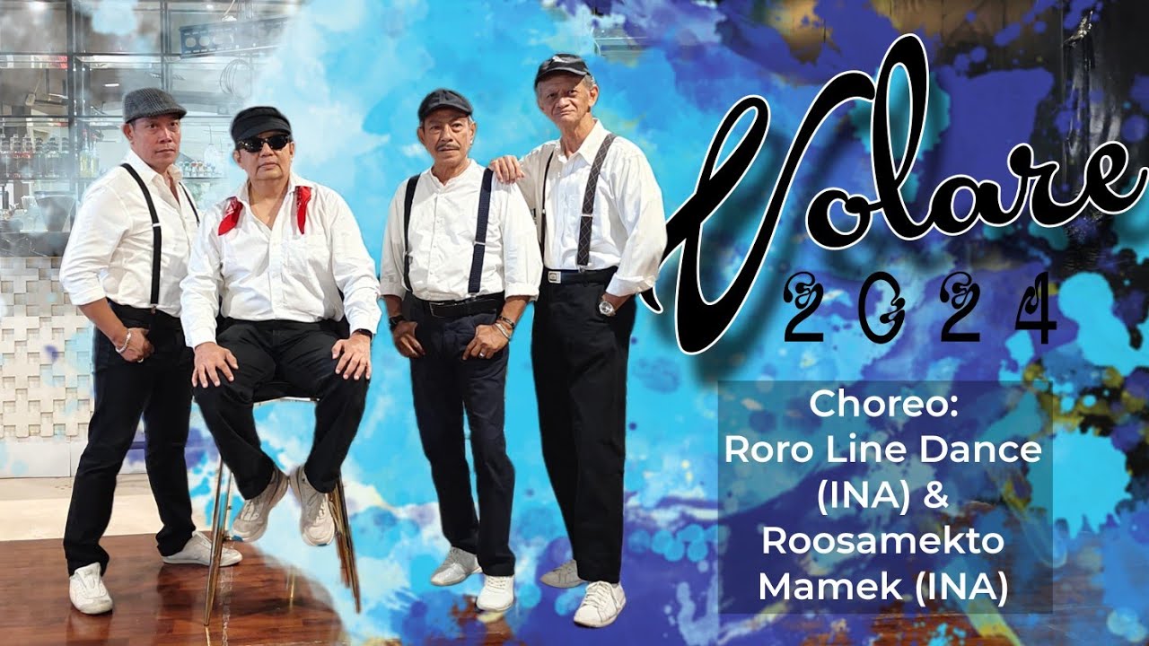 VOLARE 2024 - LINEDANCE | Choreo: Roro Line Dance (INA) & @Roosamekto  Roosamekto Mamek (INA)