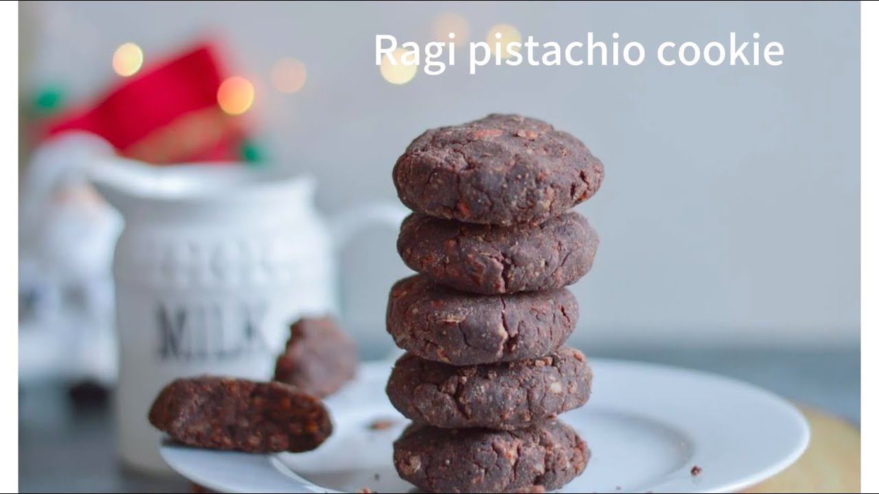 Ragi Pistachio Cookies - Healthy & Delicious!