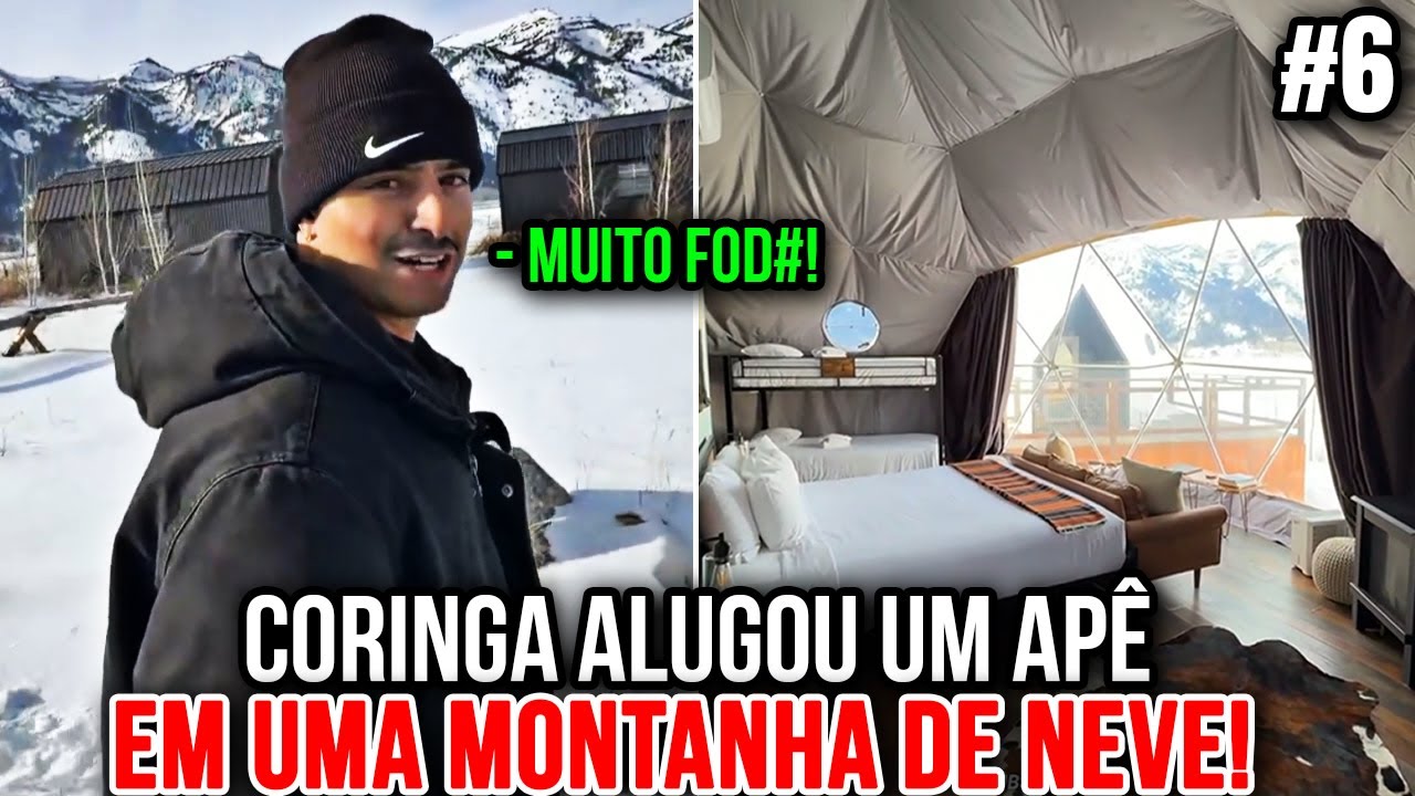 CORINGA ALUGOU UM APÊ NA NEVE E SE SURPREENDEU! Ep.5 - WYOMING❄️