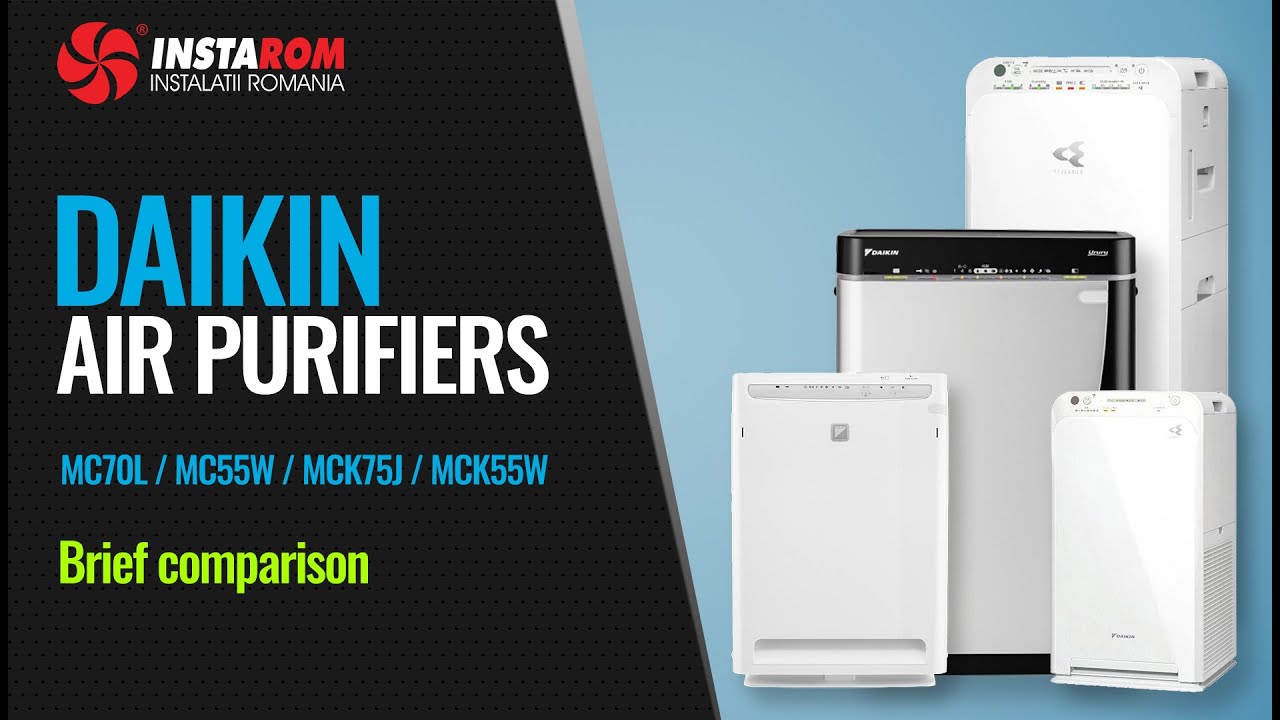 Daikin air purifiers | Brief comparison of MC models