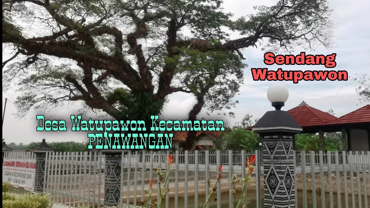 Desa Watupawon Kecamatan Penawangan grobogan.Sendang desa