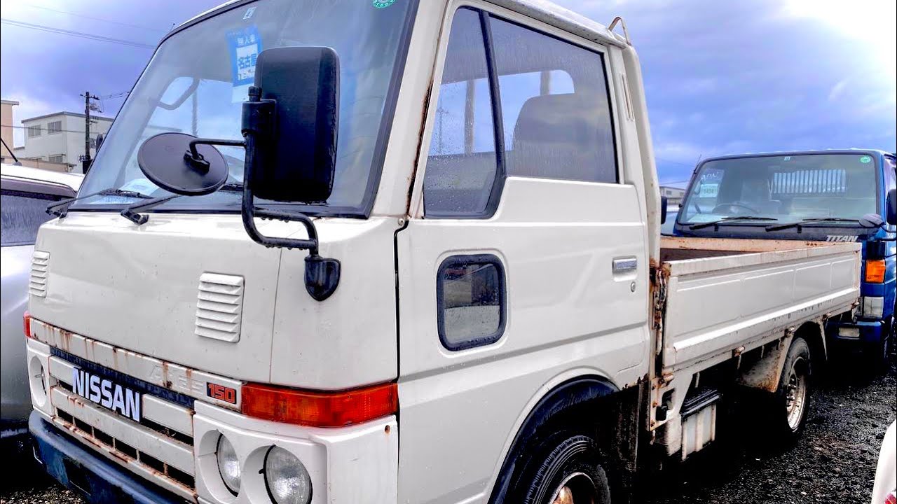 Тесты двигателя, компрессия, обзор NISSAN ATLAS 1989 TD27 AMF22-003114
