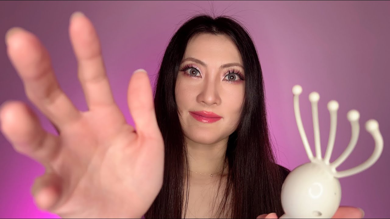 [ASMR]Relaxing  scalp massage
