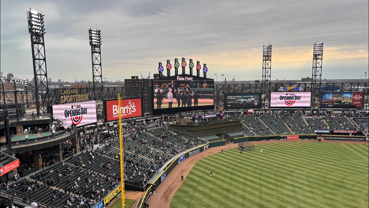Chicago White Sox vs. LA Angels Opening day Rate field 2025 Full experience Home runs and fireworks