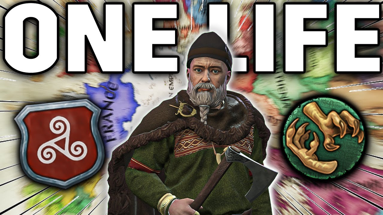 I played as ONE MAN then watched as my descendants ruined my Empire in CK3
