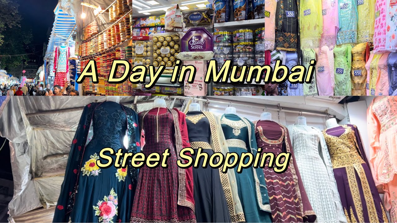 Mumbai Street shopping | Bhendi bazar | Crawford market | Nakhuda Mohalla | Shalimar restaurant