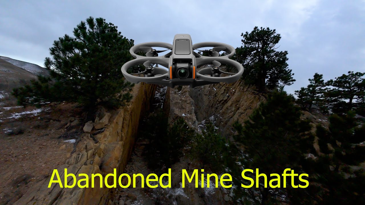 Mysterious Dark Abandoned Mining Shafts / DJI Avata 2 / FPV Exploring