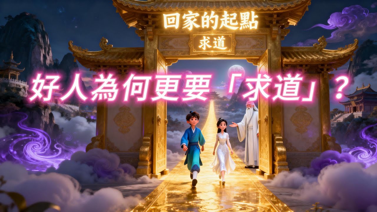 🎯【好人為何更要「求道」？從【行善】到【見性】的關鍵跳躍，99%的人不知道！】