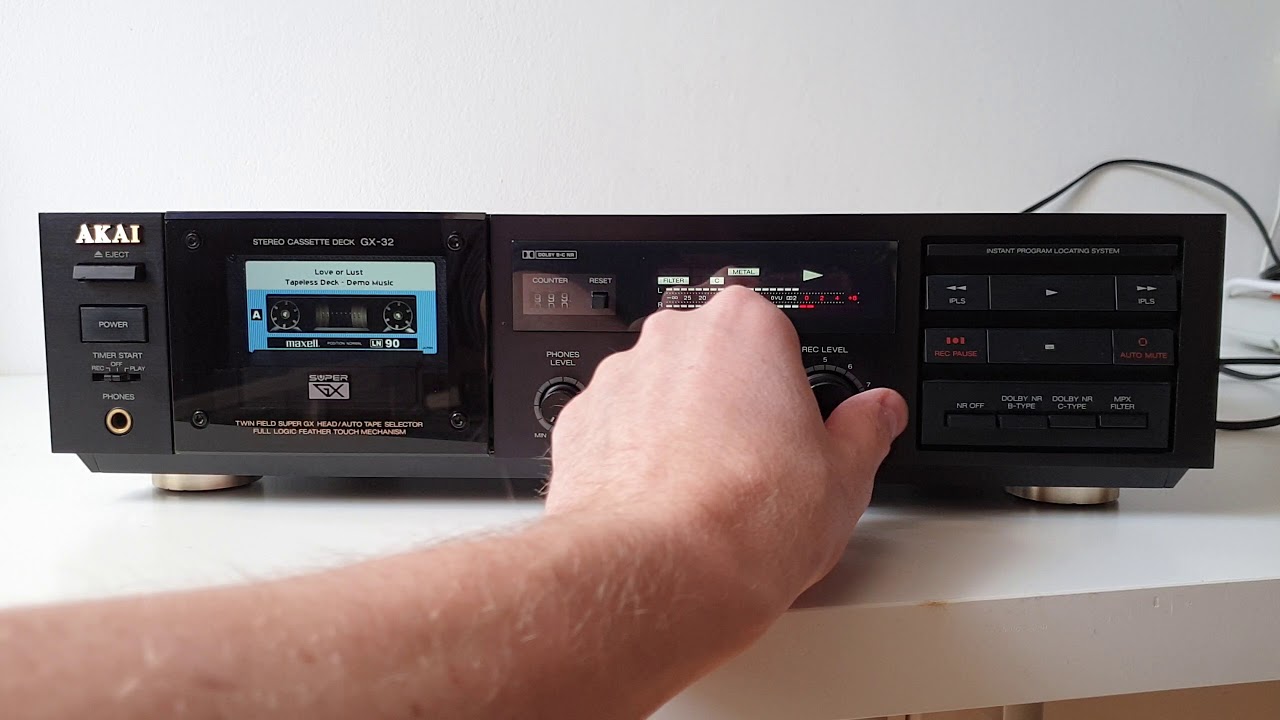 AKAI GX-32 as MP3/FLAC player - Tapeless Deck Project