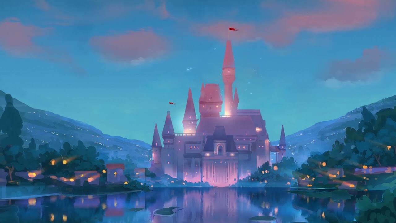 🎧💖LOFI Disney Castle | Lofi Hip-Hop for Study & Relaxation💕🎧 upbeat lofi music for studying🔔🎧