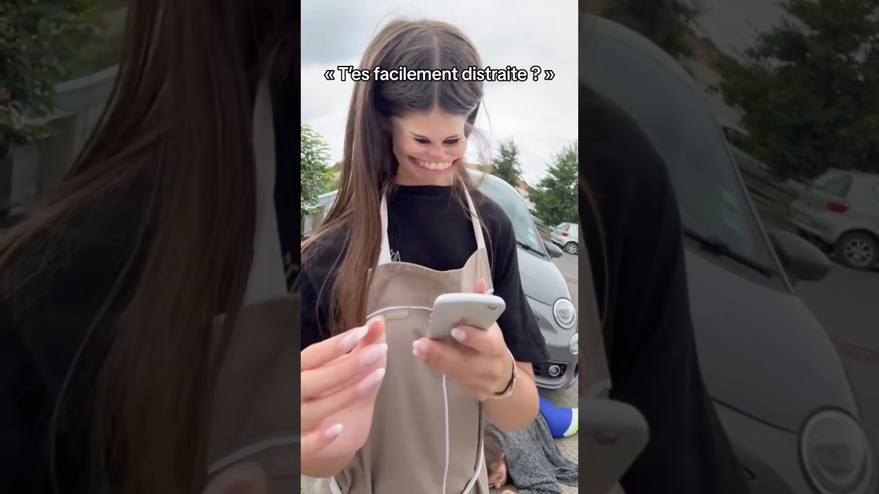 Quand t&rsquo;es facilement distraite 😂