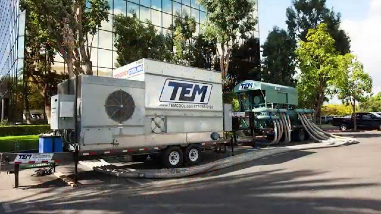 Temporary Emergency Air Conditioning and Cooling Industrial & Commercial