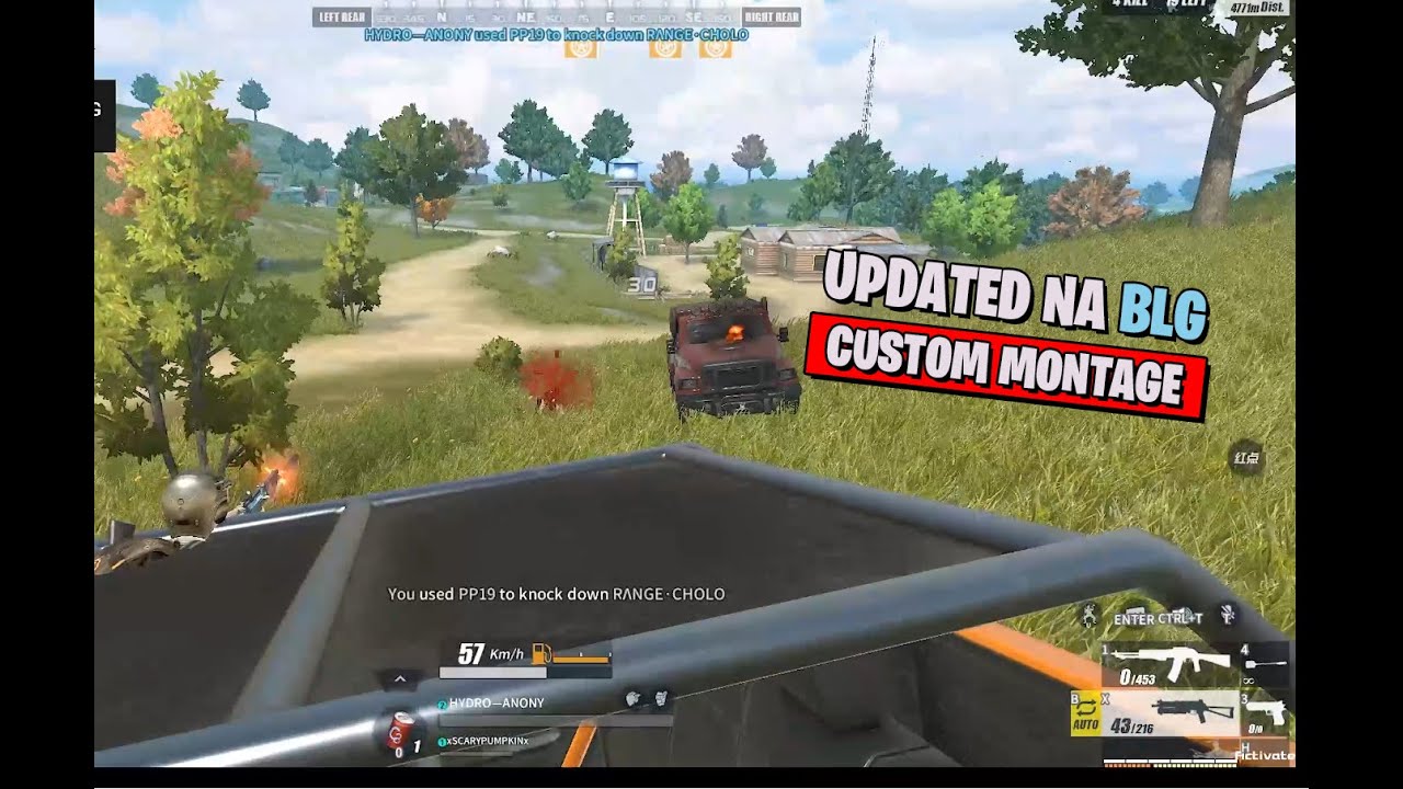 UPDATED NA BLG | CUSTOM MONTAGE | Rules Of Survival (Montage#55)