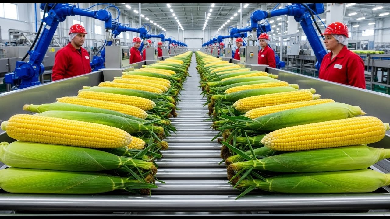 Industrial Sweet Corn Milk Production Line: Step-by-Step Process