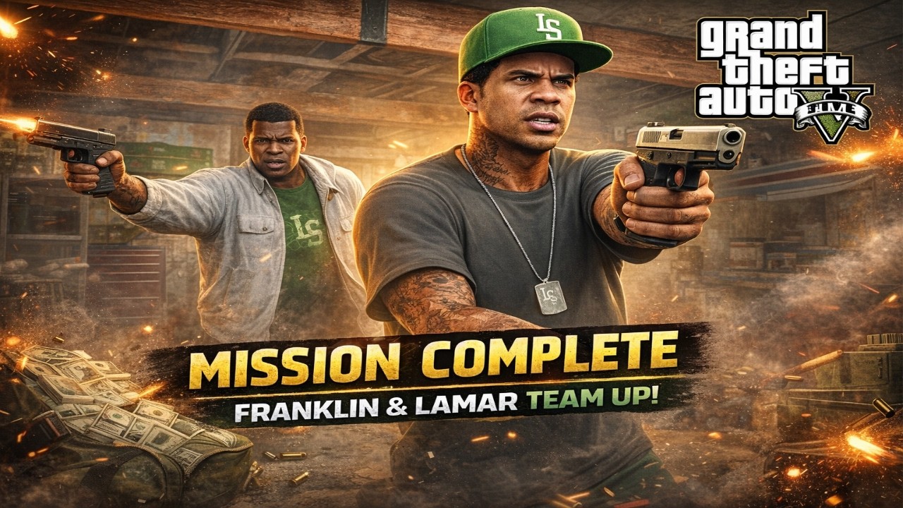 Franklin & Lamar Crazy Mission Completed! 😱 | GTA 5 Gameplay | UltraGamer Hub