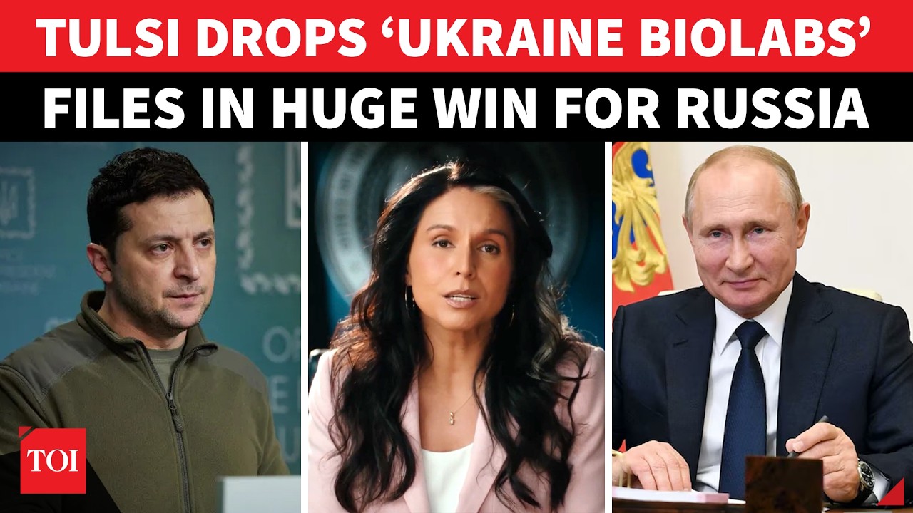 HUGE WIN For Putin: Tulsi Gabbard EXPOSES 40+ US-Funded Biolabs In Ukraine | &lsquo;Anthrax, Ebola&hellip;&rsquo;