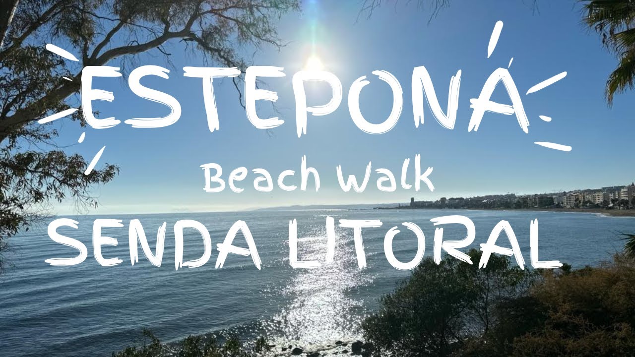 Estepona Spain| 4K Beach Walk| Malaga| Costa del Sol