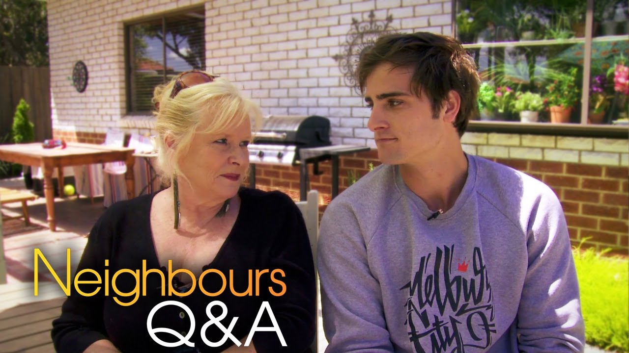 Neighbours Q&A - Colette Mann (Sheila Canning) and Chris Milligan (Kyle Canning) - Part 2