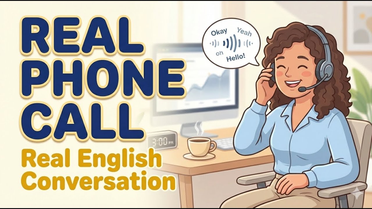 Can You Understand This Real English Phone Call? (Listening Practice)